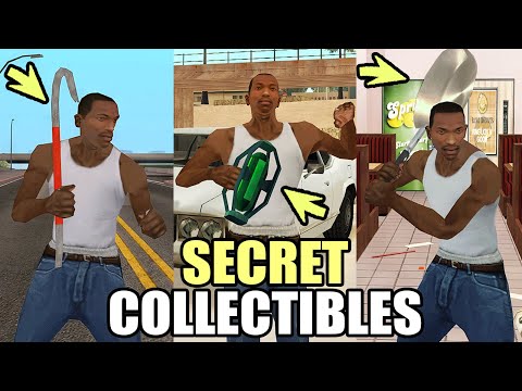 Secret Collectible Items Hidden in GTA San Andreas Multiplayer