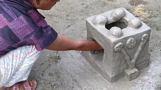 eco friendly stove,off grid stove,rural technology,indian traditional stove, chulha banane ka tarika