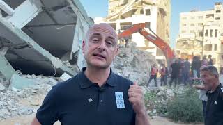 YouTube video thumbnail: Gaza's War-Damaged Buildings Are 'Ticking Bombs'