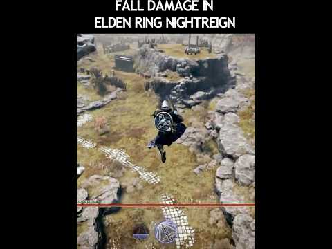 Elden Ring Nightreign vs Dark Souls Fall Damage Comparasation