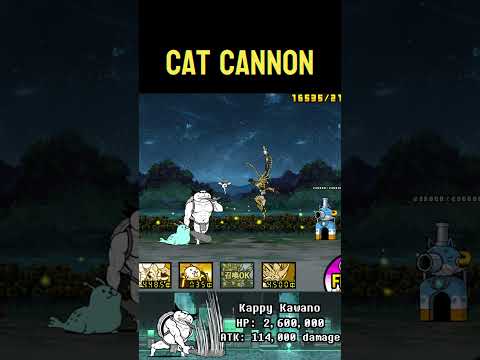 猫の動画サムネイル - BOSS Kappy Kawano The Battle Cats ウルトラフォーム ザ・バトルキャッツ