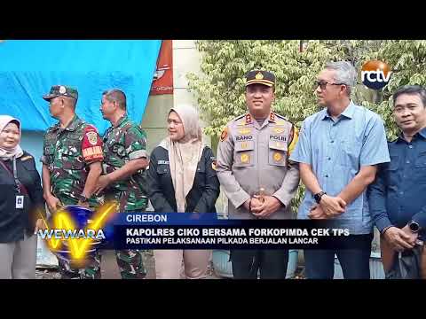 Kapolres Ciko Bersama Forkopimda Cek TPS