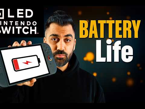 Nintendo Switch 2 Battery Life Test | Testing Every Game Switch 1 vs. Switch 2