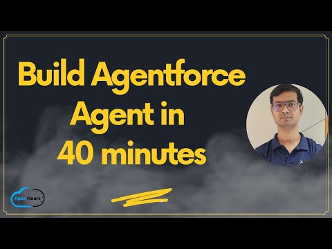 Build Agentforce Agent in 40 minutes.