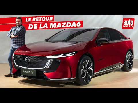 Mazda 6e : rencontre avec la berline électrique japonaise...venue de Chine