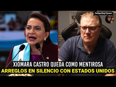 XIOMARA CASTRO MINTIO EN CADENA NACIONAL EN HONDURAS, Ya tenia arreglo con Estados Unidos