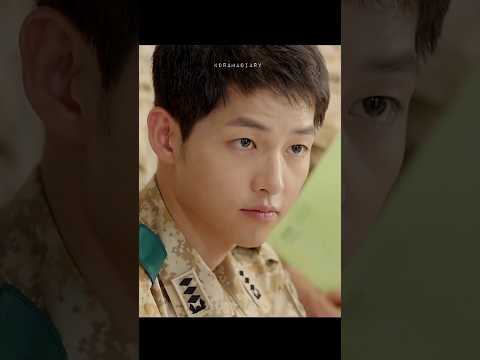 she wants to take revenge on him but he 🔥🔥 #decendantsofthesun Descendants of the sun❤️🪖#songhyekyo