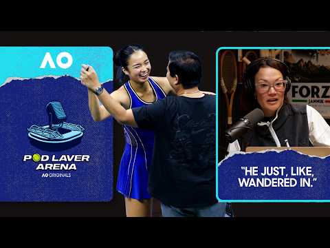 Alex Eala's Dad has a Sticky Beak! | Pod Laver Arena