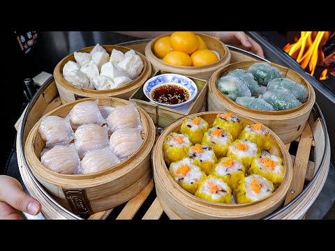 만두계의 에르메스?! 하루 200개 한정! 육즙 콸콸 미친 퀄리티 홍콩식 만두 딤섬 Best Handmade Dim Sum - Korean street food