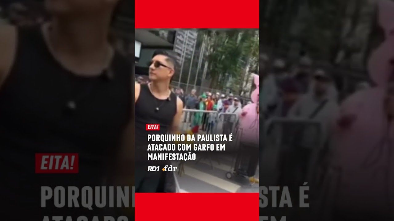 PORQUINHO DA PAULISTA É ATACADO COM GARFO