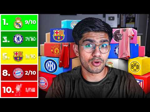 I BOUGHT & RANKED EVERY 2025/26 FOOTBALL KIT