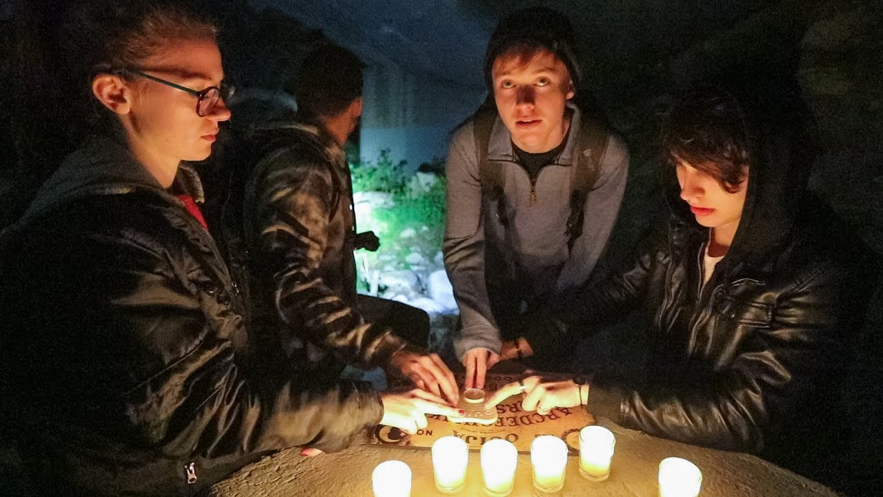OVERNIGHT AT SUICIDE BRIDGE (OUIJA BOARD SUMMONS DEMON)