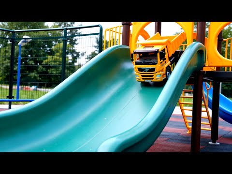 | <strong>Slides</strong>, Swings, Soccer &amp; Mud Puddles!