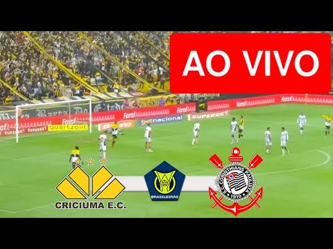 CRICIUMA X CORINTHIANS AO VIVO COM IMAGENS - JOGO DE HOJE - ASSISTA AGORA!