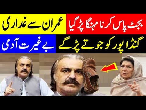 KPK Budget Controversy: Ali Amin gandapur 'Compromise' with Enemies! علی امین گنڈا پور کو جوتے پڑ گے