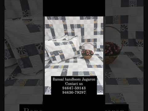 #fashion #bedcover #homedecor #bedlinen #bedsheets #bansalhandloom