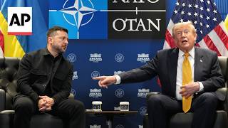 YouTube video thumbnail: Trump Says US Will Give Ukraine License to Make Patriot Missiles to Counter Russia