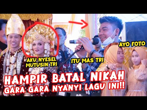 PRANK DI NIKAHAN ORANG | BAWAIN LAGU AKU BUKAN JODOHNYA DI NIKAHAN ORANG 2