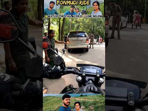 Ponmudi ticket charges Rs.100 👩‍❤️‍👨🏍️