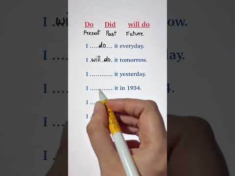 Do, Did, will do How to use this in practice