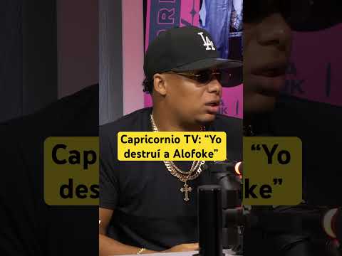 “YO DESTRUÍ A ALOFOKE” CAPRICORNIO TV HABLA DE SU RIVALIDAD CON SANTIAGO MATÍAS #rd #podcast #urban