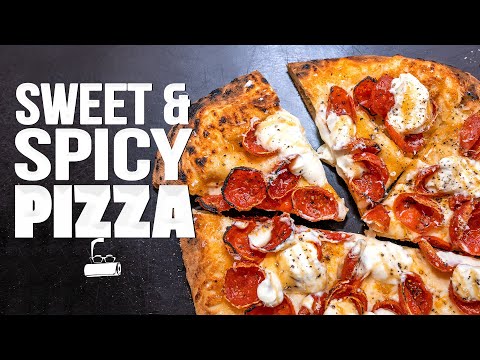 THE MOST INSANELY DELICIOUS SWEET & SPICY PIZZA...OMG! | SAM THE COOKING GUY