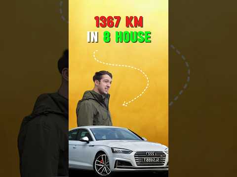 Crazy UK Speed Run in a Modified Audi S5#cars#automobile#supercar#shots#speedrun#cartok#carculture