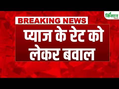 #BreakingNews: प्याज के दाम को लेकर हंगामा, कई जगह आंदोलन। Onion Price | Onion Rate | Onion Farmers