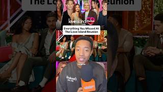 Everything You Missed At The Love Island Reunion