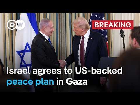 Trump gets Israeli support for Gaza peace plan. What’s his strategy to get Hamas to agree? | DW News
