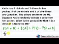 Probability Concepts and Problems