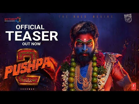 Pushpa 2 Trailer, Pushpa The Rule, Allu Arjun, Pushpa2 Teaser Hindi, #pushpa2