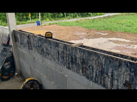 วิธีทำทับหลังผนังกำแพงบ้านแบบง่ายๆ ด้วยตัวเอง #MRPUY #DIY #ช่างสามัญประจำบ้าน #สารพัดช่าง #สร้างบ้าน