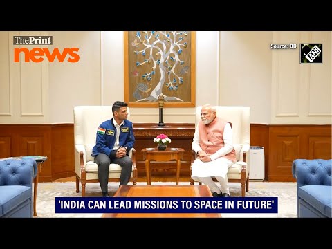 'Space missions could be key to solving food security issues': Shubhanshu Shukla.