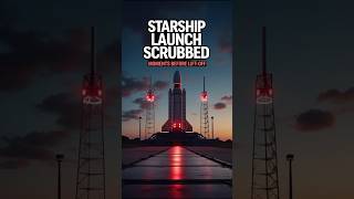 Starship's 10th Launch SCRUBBED at Final Countdown #shorts