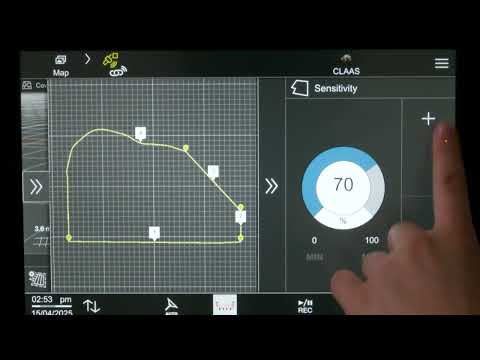 CEMIS 1200 FP1 | Create a Reference Track from a Field Boundary #8