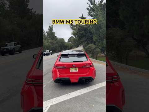 BMW M5 Touring Taking Off!!!