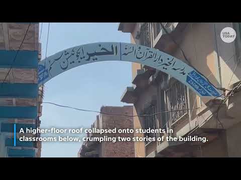 Over 30 students and a teacher killed in Pakistan school collapse