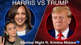 TRUMP HARRIS ELECTION NIGHT Part 6- Who you got? | Kristina Maione
