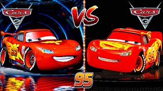 Cars 2 vs Cars 3 - Lightning McQueen Battle Race - Who is better ❓