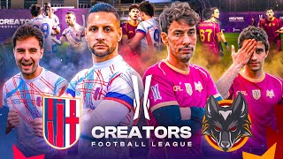 BOLOGNA - ROMA 🏆 CREATORS FOOTBALL LEAGUE OPEN CUP | FINALE 3/4 POSTO