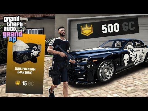 GTA 5 GRAND RP DE 17.000 TL (500 GC) İLE EFSANE SANDIK AÇILIMI ! PUNISHER ARABA SANDIĞI