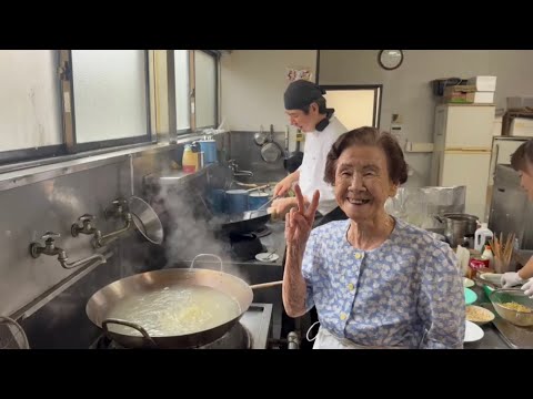 【世界最高齢101歳の料理人】生涯現役で調理場に立つフクおばあちゃんに密着！#japanesefood