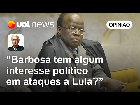 Joaquim Barbosa só exerce direito de cidadão ou tem algum interesse em atacar Lula? | Maierovitch