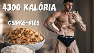 2 HÉTIG ÚGY ETTEM MINT EGY IGAZI TESTÉPÍTŐ.