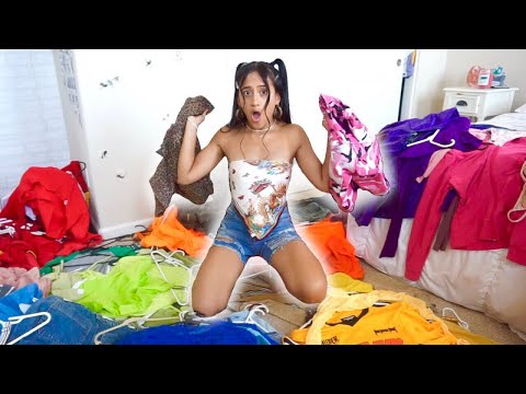 CLEANING MY ENTIRE CLOSET