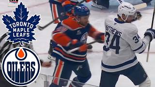 Toronto Maple Leafs vs Edmonton Oilers October 24 26 w/Superbman