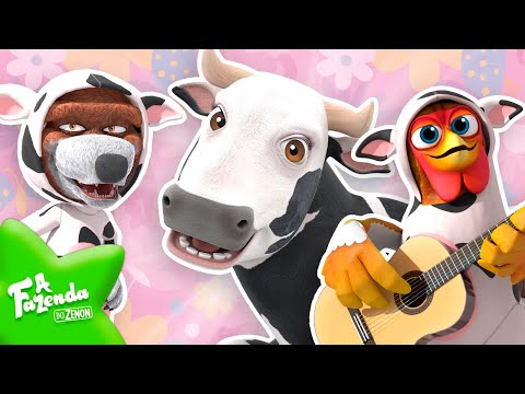 A Vaca Maru 🐮 Desenho Infantil 👨🏻‍🌾  A FAZENDA DO ZENON 👨🏻‍🌾 Desenho Animado BRASIL