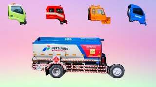 SLEBEW!!! MENEBAK GAMBAR KEPALA MOBIL TRUK TANGKI PERTAMAX PERTAMINA PATRANIAGA!