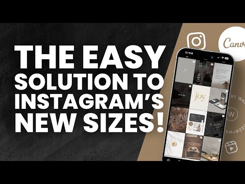 NEW Instagram Grid Layout! The Best Post Sizes & Fixes You Need